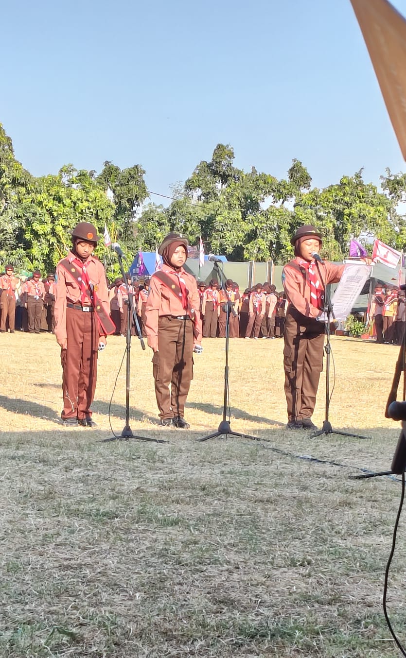 847 Peserta, 76 Regu Meriahkan Jambore Ranting & Lomba Tingkat II Kwarran Ngoro