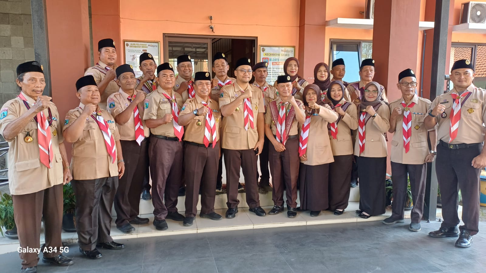 Upacara Pembukaan KMD PGSD UNESA Digelar, Langkah Awal Cetak Pramuka Handal