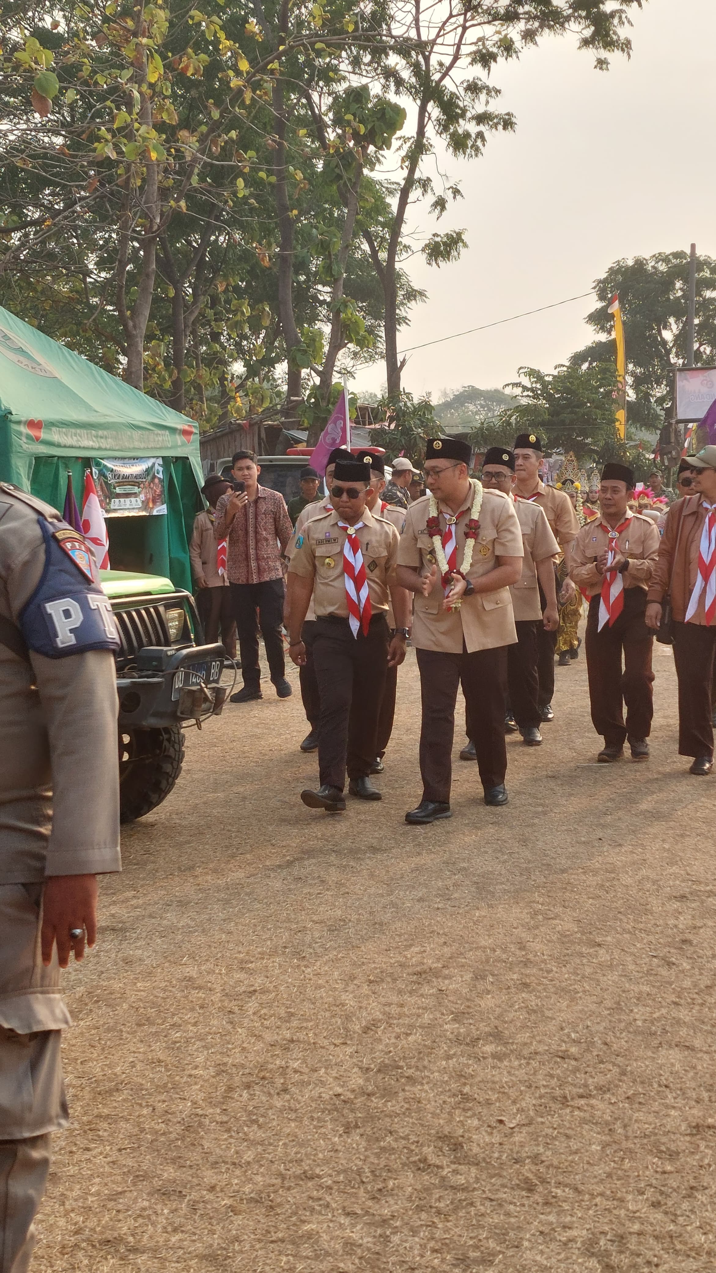 Wakil Bupati Rizal Octavian Buka Lomba Tingkat II Kwarran Gondang