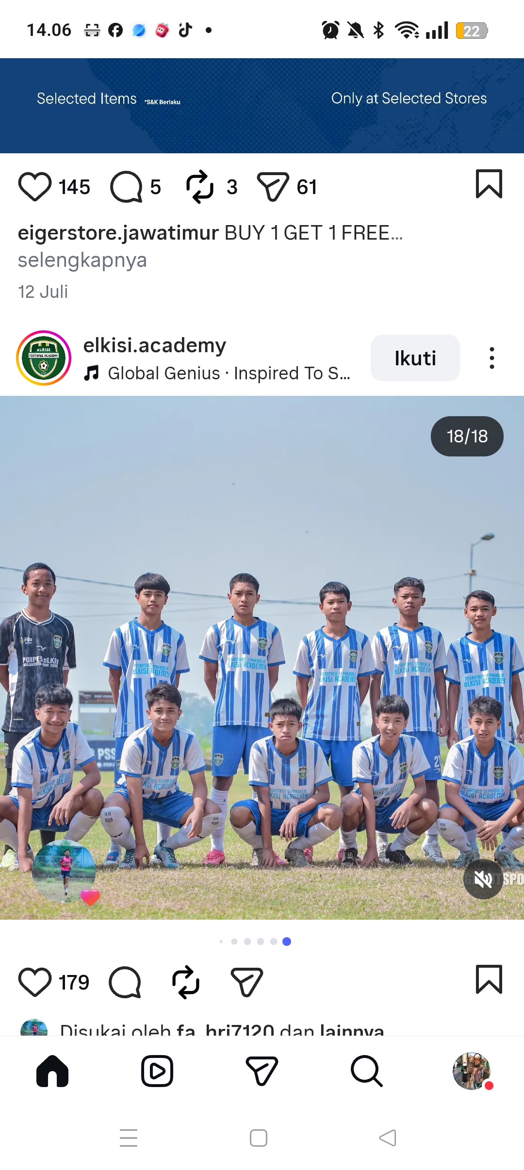 eLKISI FA U-15 Ambil Poin Sempurna, Peluang Juara Grup Terbuka Lebar