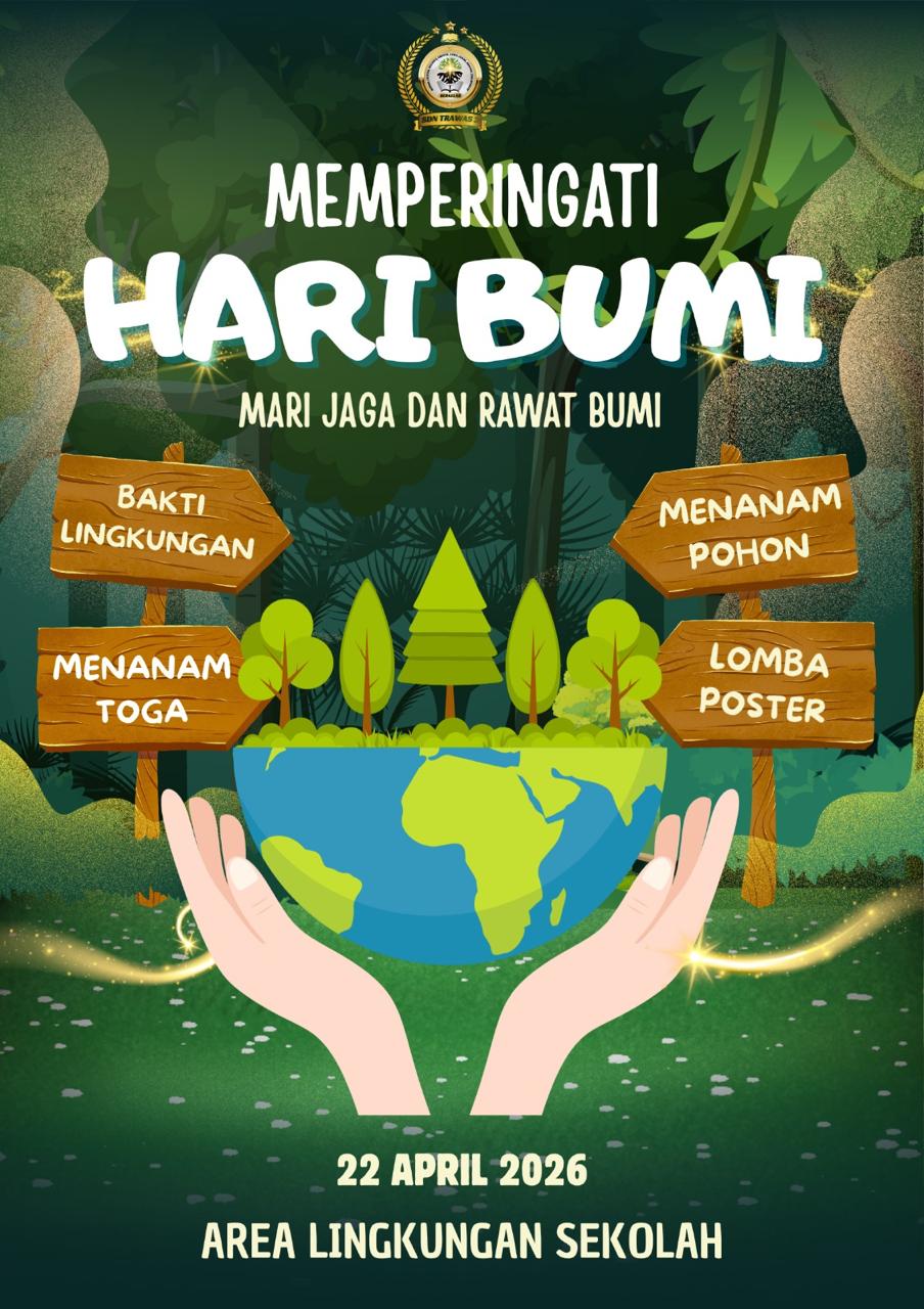 SDN TRAWAS 2 MOJOKERTO GELAR AKSI PERINGATI HARI BUMI 2026