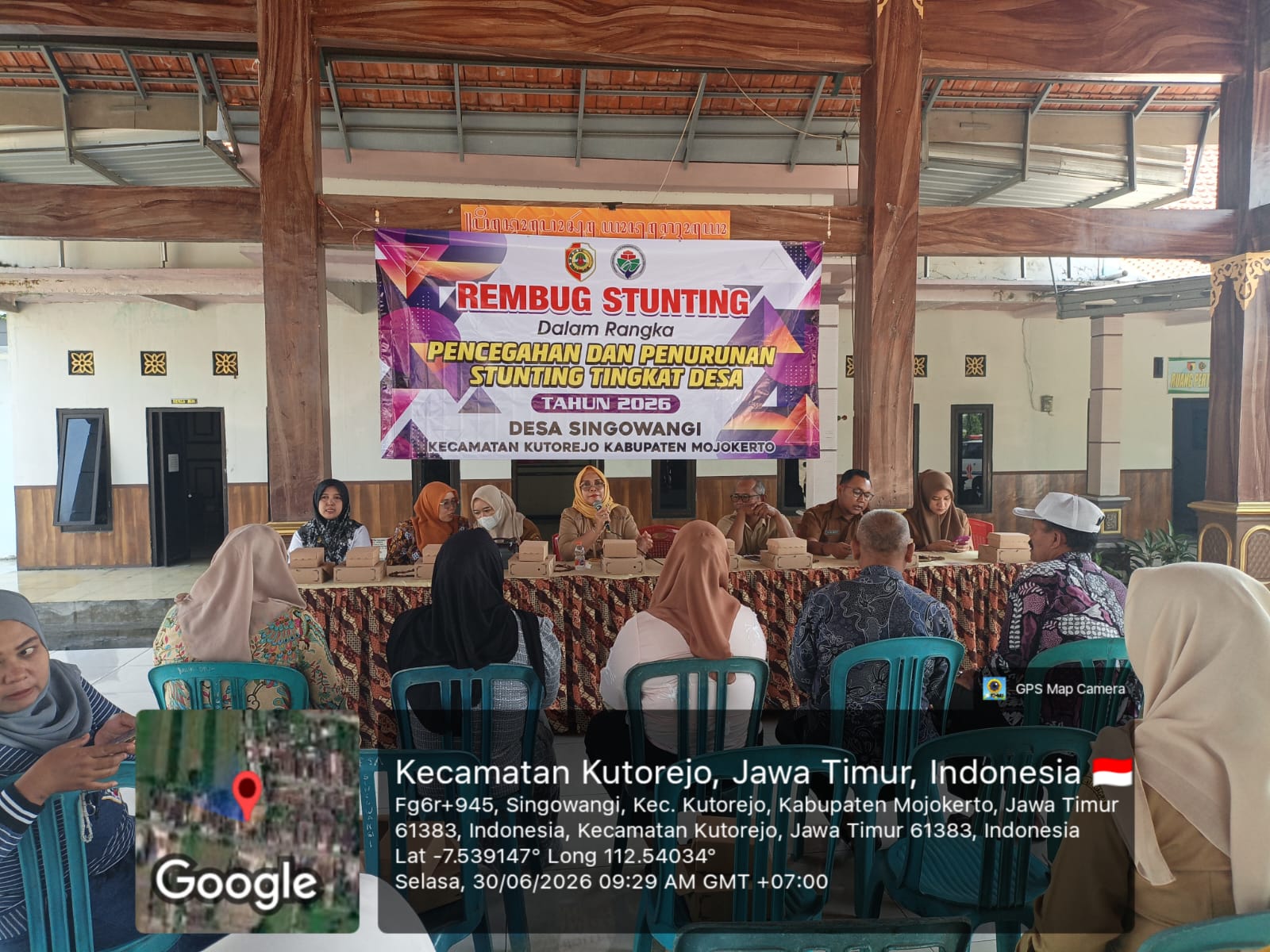 Rembug stunting desa Singowangi, bahas langkah cegah dan turunkan angka stunting tahun 2026
