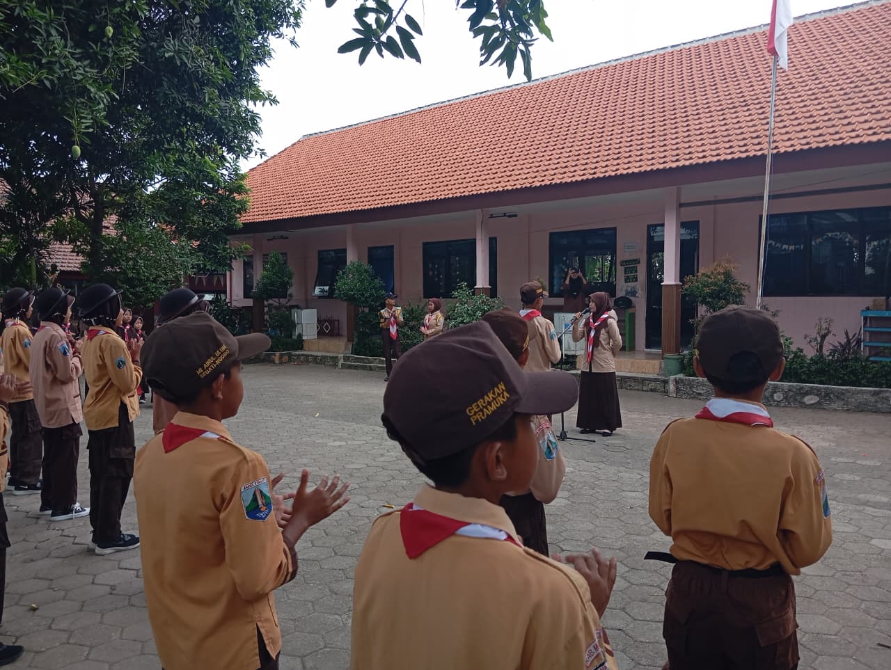 SDN Srigading Ngoro Gelar Perkemahan Pramuka Jumat Sabtu (Perjusa).